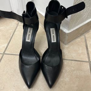 Steve Madden Leather Pointed Stiletto Heels